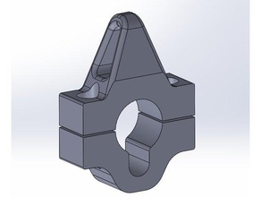 Kabelbaum-Klemme brush cutter engineering 3d print model - Mito3D