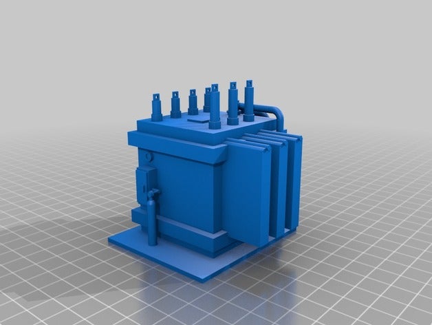 115 kv 3 faz delta yıldız 3d baskı 3D print model - Mito3D