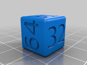 die dice customized 3d print model - Mito3D