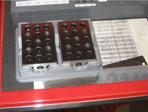 1-2-3 archiviazione di blocco vassoio coperchio utensili & caselle 123 il box caso 3d print model - Mito3D