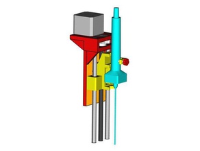 eixo z do plotador cortador de isopor vers 2 máquinas-ferramentas o arduino uno bcnc cnc escudo v3 grbl 3d print model - Mito3D