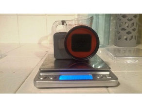 gopro 5 52mm filter adapter camera hero 3d print model - Mito3D