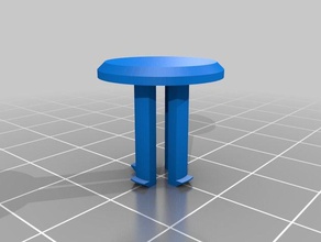 meine angepasste Kappe hole4 Ersatz-Teile kundengebundene 3d print model - Mito3D