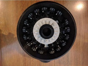 dials debossed numbers curta calculator type scaled 3 1 engineering 3d print model - Mito3D