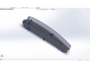 porsche 924 side skirt cap automotive transaxle 3d print model - Mito3D