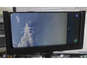 galaxy s9+ fotoğraf desteği tripod cep telefonu telefon samsung üçayak 3d print model - Mito3D