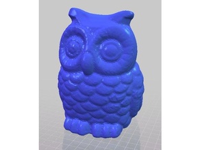 owl gufo scansione 3d ciclop scans & replicas 3d print model - Mito3D