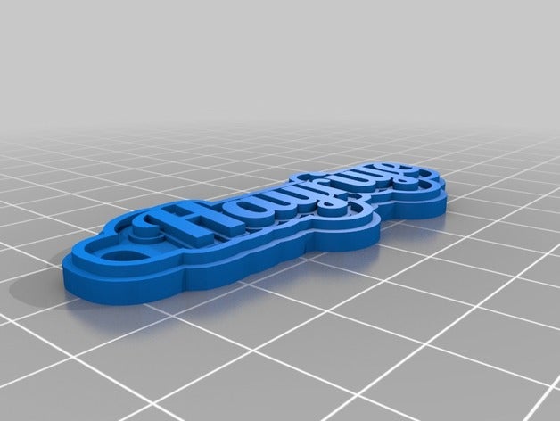 hayriye signs & logos customized 3D print model - Mito3D