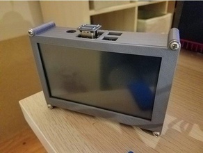 sainsmart 5inch lcd durumda elektronik raspberry pi 3d print model - Mito3D
