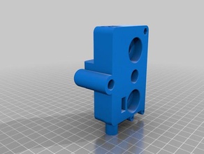 atom extruder holder proton 3d printer parts 3d print model - Mito3D