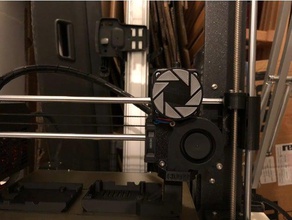 diyafram bilim alanında rotasyon görüntüleyici 3d yazıcı aksesuarları aperture science logosu 3d print model - Mito3D