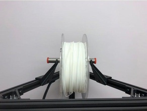 anycubic delta linear plus spool holder 3d printer accessories kossel 3d print model - Mito3D
