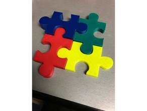 puzzle Autismus 3d print model - Mito3D