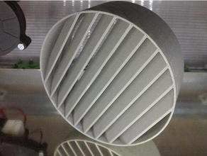 ar grill do agregado familiar snowborsch ventilação grade de 3d print model - Mito3D