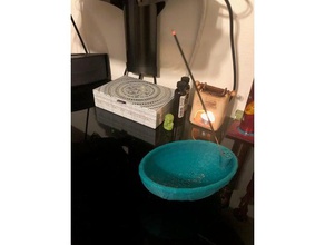 turtle incense holder bathroom design 3d print model - Mito3D