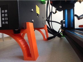 cr10 control box legs stand 3d printer accessories 3d print model - Mito3D