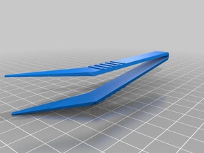 tweezer household supplies tweezers 3d print model - Mito3D