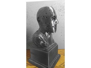 kane hodder jason voorhees busto esculturas o ator do collectors edition sexta-feira 13 dia das bruxas horror filme estátua 3d print model - Mito3D