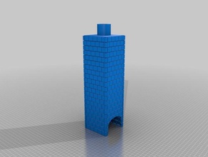 fireplace buildings & structures 3d print model - Mito3D