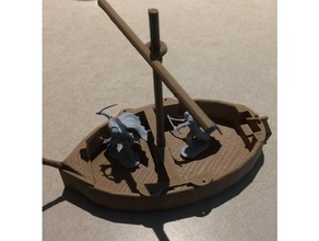 bateau prop d&d sculptures 3d print model - Mito3D