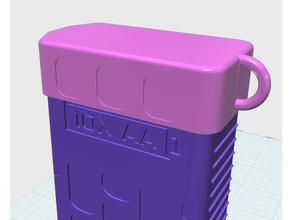 batería mag tapa de aa hobby soporte la revista 3d print model - Mito3D