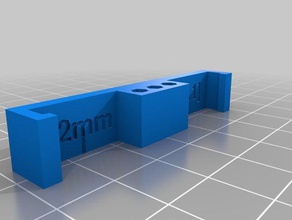 ultimaker tough pla spool label filament clip 3d printer accessories customized 3d print model - Mito3D