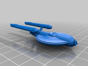 star trek-tos-bonaventure-Klasse Fahrzeuge bonaventure starship trek tos 3d print model - Mito3D