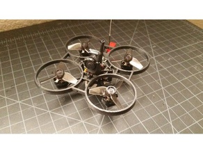 rakonheli 76 mm Kare büyüklüğünde hobi 2 lipo drone mikro dört quadcopter rakon heli çığlık 3d print model - Mito3D