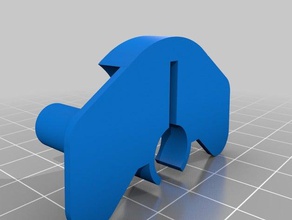 snapmaker moth minimal spool holder 3d printer accessories filament accessory roller 3d print model - Mito3D