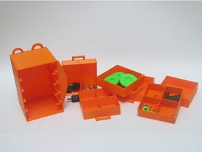 peças de tabuleiro gavetas porta-ferramentas & caixas gaveta titular partes bandeja 3d print model - Mito3D