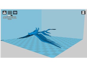 thunderbird las esculturas animales fantásticos 3d print model - Mito3D