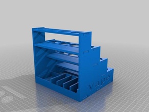 la base de porta liquidi ecig - stand jus le bricolage e-jus liquidstand portaliquidi scala vapoter 3d print model - Mito3D