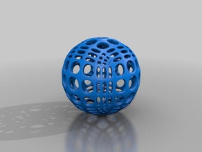 der ball ist rund les mathématiques de l'art 3d print model - Mito3D