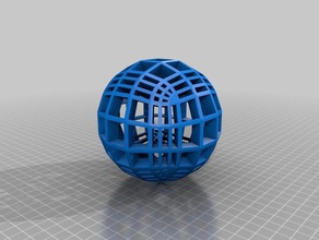 palla matematica arte 3d print model - Mito3D
