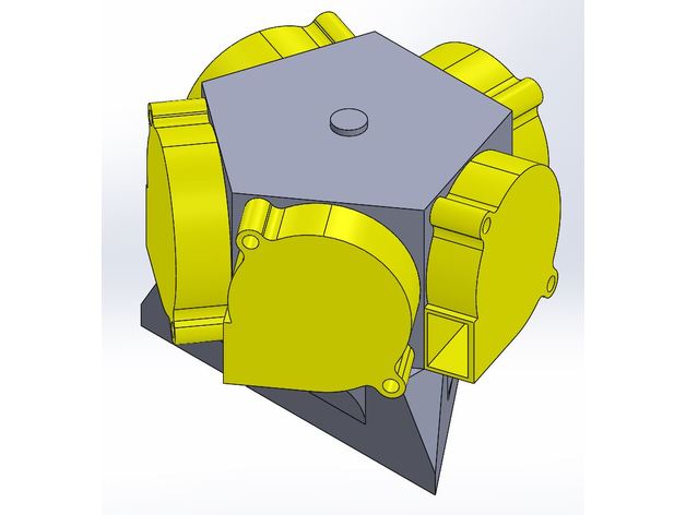 asus rt-ac88u de escape aumentador 5x fan la versión electrónica refrigeración overkill router 3D print model - Mito3D