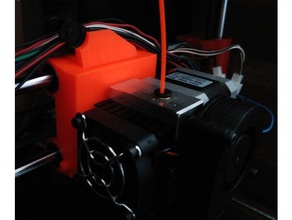 hephestos prusa i3 x carriage 3d printer parts bq x-axis x-carriage 3d print model - Mito3D