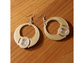 orecchini8 earrings 3d jewelry earring fashion accessories orecchini women accessory 3d print model - Mito3D