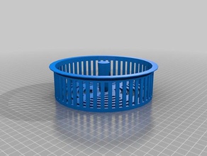 7 inch pool strainer kitchen & dining customized 3d print model - Mito3D