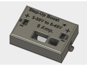 step-up boost module enclosure macbook electronics lammesky magsafe step up voltage regulator 3d print model - Mito3D