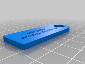 avision key tag organization customized 3d print model - Mito3D