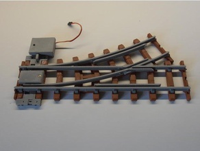 lgb weichen r1 45mm jouets & jeux g-échelle ferroviaire ouvert des pistes 3d print model - Mito3D