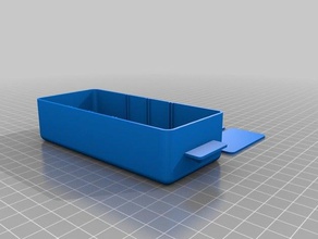 my less height customized storage box drawer organization 3d print model - Mito3D
