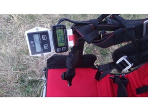 ppg speedometer temperature display sport & outdoors paragliding paramotor paramotoring paratrike repules sikloernyo 3d print model - Mito3D
