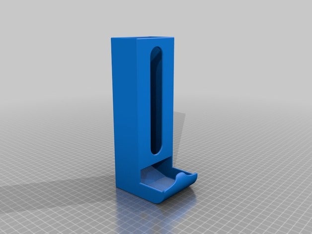 la borsa del cane dispenser organizzazione 3D print model - Mito3D
