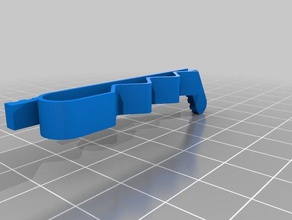 hockey stick tie clip 3d printing ice 3d print model - Mito3D