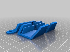 lack enclosure magnetic door knobs catch 3d printing 3d print model - Mito3D