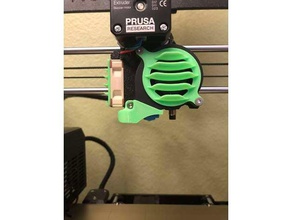 prusa i3 mk3 part cooling fan duct - simplified 3d printer accessories 3d print model - Mito3D