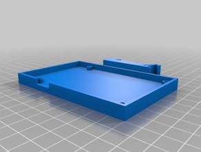 turuncu pi artı dın montaj plakası kazanmak elektronik 3d print model - Mito3D