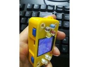 retro nano v21 toy & game accessories gameboy zero raspberry pi retropie 3d print model - Mito3D