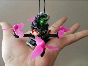 cc-00 tiny indoor fpv drone 0603 brushless motor 40mm prop r c vehicles micro vm275t 3d print model - Mito3D